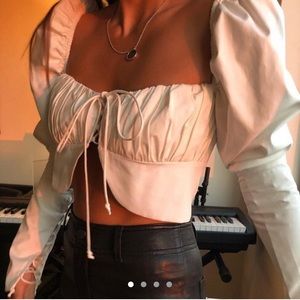 ORSEUND IRIS black princess top dupe